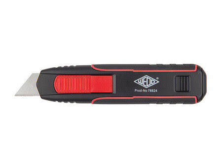 WEDO Cutter de sécurité Double Side, noir/rouge