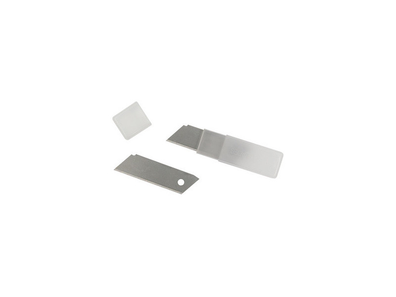 WEDO Cutter de sécurité Long Blade, lame: 18 mm, rouge/noir
