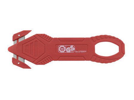 WEDO Cutter de sécurité, rouge