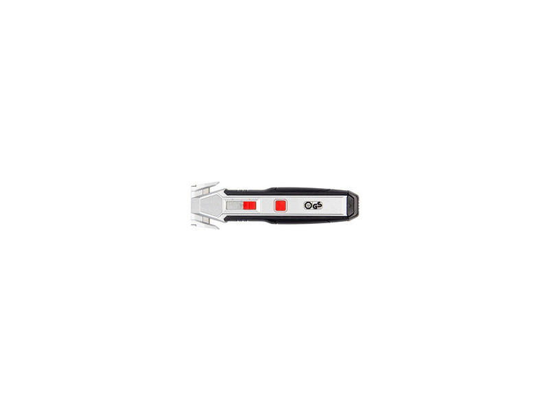 WEDO Coupe-film & grattoir 2 en 1 FOIL 888, noir/argent