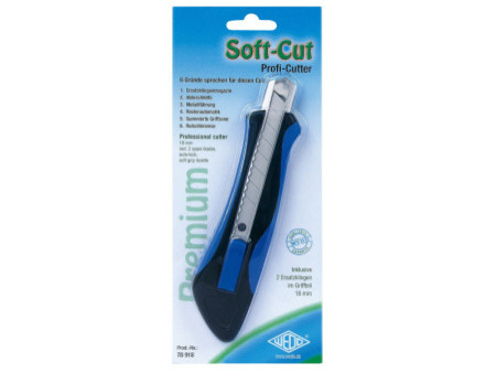 WEDO Cutter pro Premium Soft-Cut, lame: 18 mm