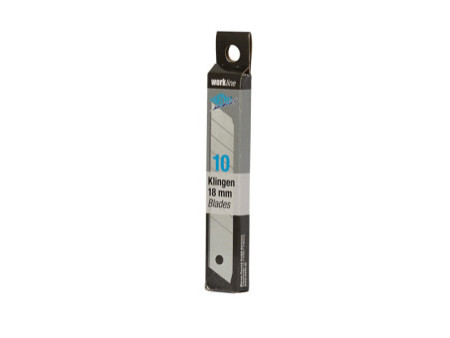 WEDO Lames de rechange pour cutter, lame: 18 mm