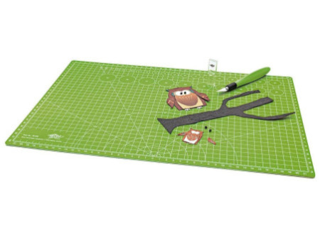 WEDO Tapis de découpe et de bricolage Comfortline A3, vert