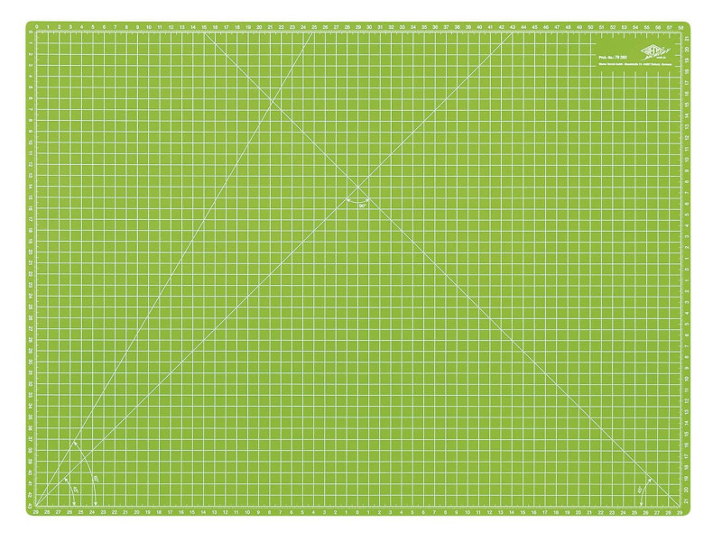 WEDO Tapis de découpe et de bricolage Comfortline A2, vert