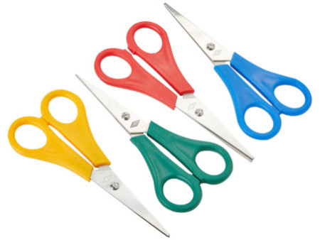 WEDO Ciseaux de bricolage, pointu, 130 mm, pour droitiers