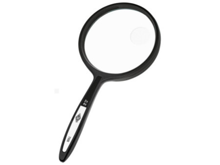WEDO Loupe avec manche, ronde, diamètre: 63 mm