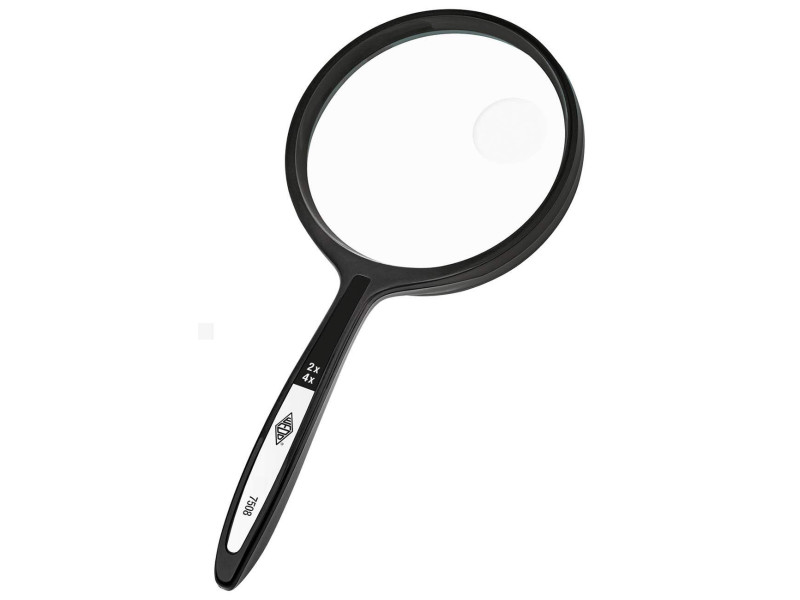WEDO Loupe avec manche, ronde, diamètre: 63 mm