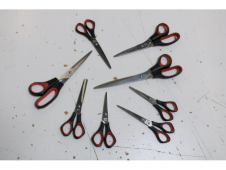 WEDO Ciseaux universels de bricolage pour droitiers, pointu
