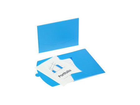 PAGNA Pochette à documents 'Wallet', A4, PP, bleu clair