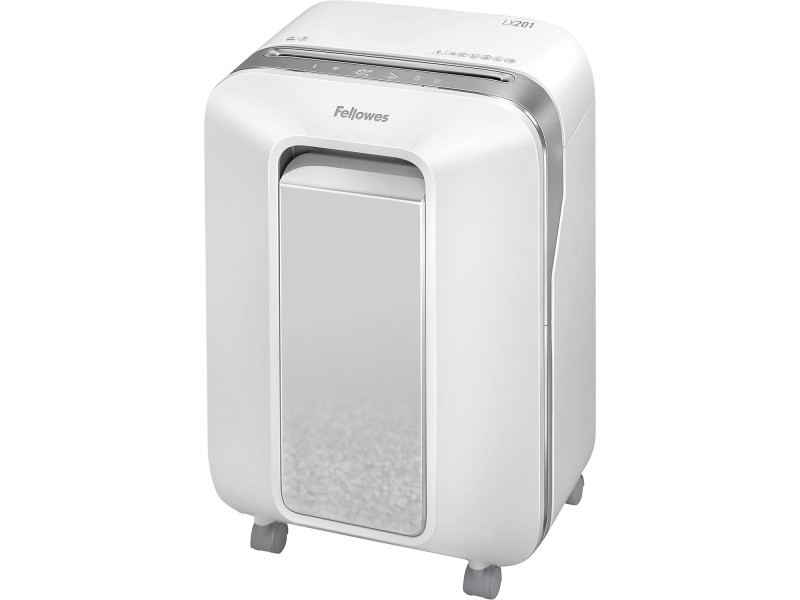 Fellowes Destructeur de documents Powershred LX 201, blanc
