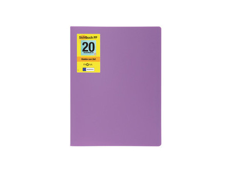 PAGNA Protège-documents 'School', A4, 20 pochettes, assorti