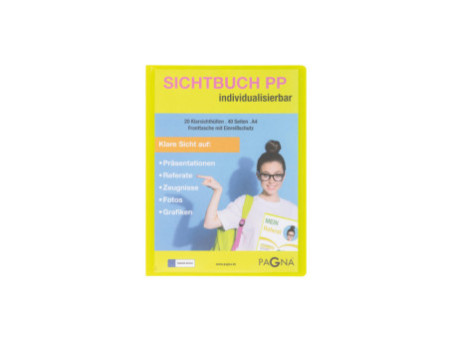 PAGNA Protège-documents de présentation 'School', vert