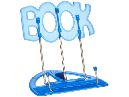 WEDO Pupitre de lecture BOOK, socle en plastique, bleu