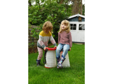 WEDO Tabouret télescopique SITTOGLOW, en plastique, noir
