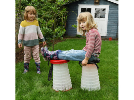 WEDO Tabouret télescopique SITTOGLOW, en plastique, noir