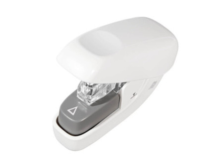 WEDO Mini agrafeuse sans agrafes, capacité: 5 feuilles,blanc