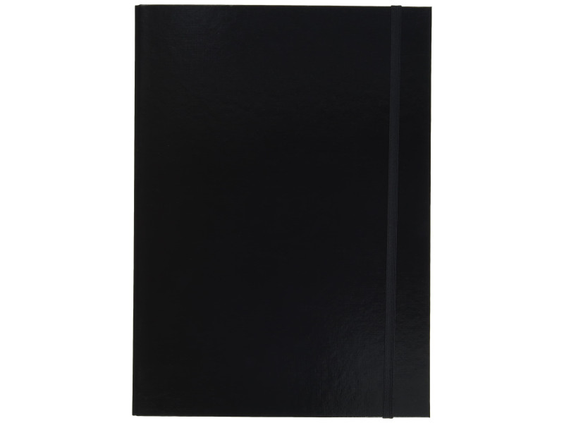 PAGNA chemise à élastiques 'Basic Colours', format A4, noir