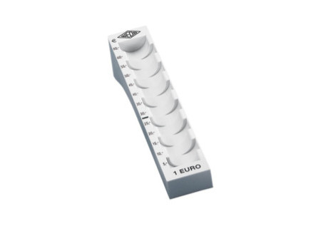 WEDO Barette à monnaie pour 1 Euro, gris clair