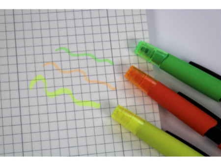 WEDO Stylet 3-en-1 FLUO, étui de 4
