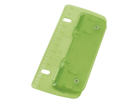 WEDO Perforateur de poche, capacité: 3 feuilles, vert ICE