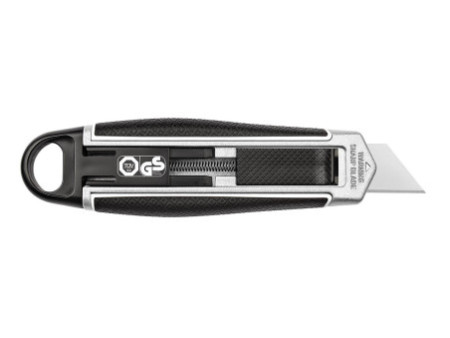 WEDO Cutter pour gauchers, lame trapèze, noir/argent