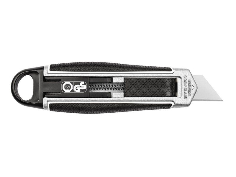 WEDO Cutter pour gauchers, lame trapèze, noir/argent