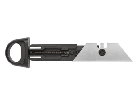 WEDO Cutter pour gauchers, lame trapèze, noir/argent