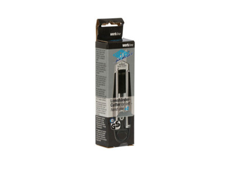 WEDO Cutter pour gauchers, lame trapèze, noir/argent