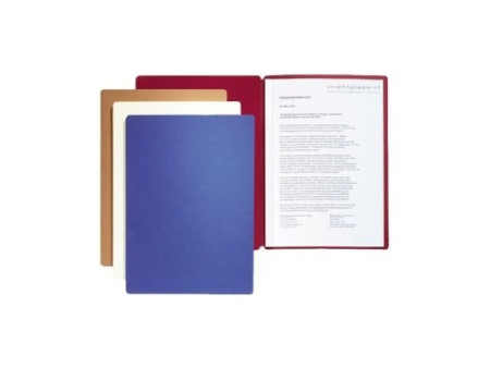 PAGNA chemise de présentation / candidature 'Star', A4,rouge
