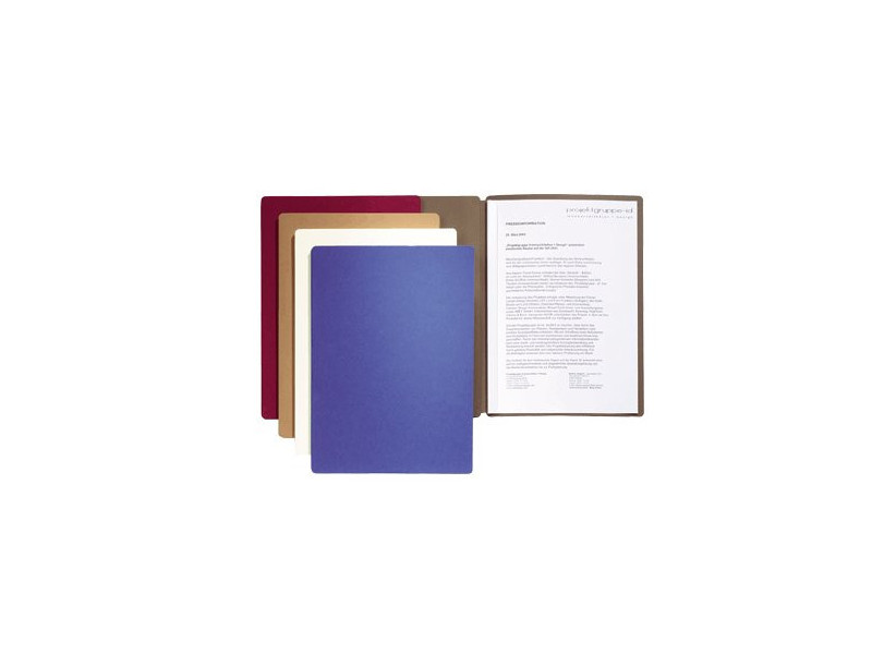 PAGNA chemise de présentation / candidature 'Star', A4, bleu