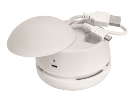 WEDO Mini-aspirateur de table W2D2, rechargeable, blanc