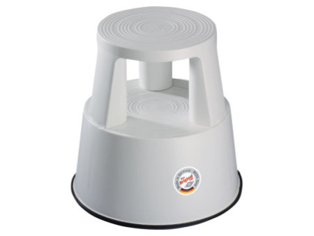 WEDO Tabouret marchepied STEP, plastique, gris lumière