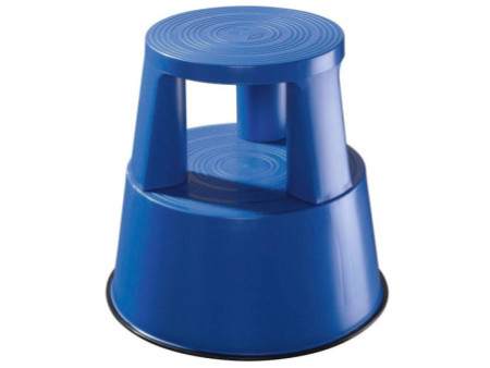 WEDO Tabouret marchepied STEP, plastique, bleu / RAL 5002