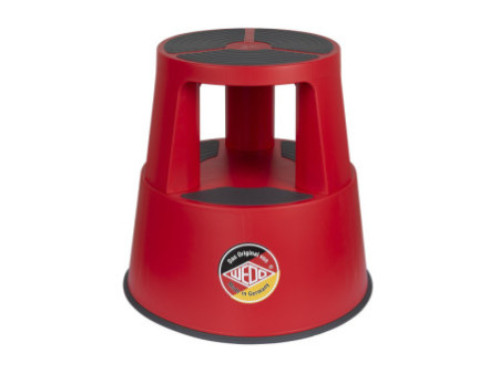 WEDO Tabouret marchepied SuperStep, en plastique, rouge