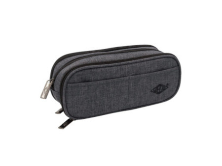 WEDO Trousse College, polyester, gris