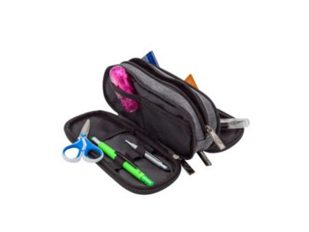 WEDO Trousse College, polyester, gris