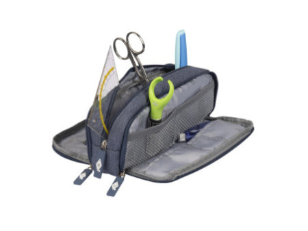 WEDO Trousse Denim, polyester, bleu