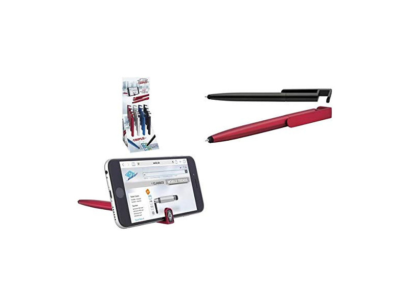 WEDO Stylet 3en1 'TRIPLE', présentoir de 16