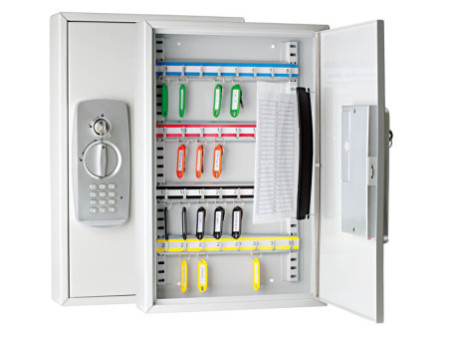 WEDO Armoire pour clés avec serrure électrique, pour 32 clés