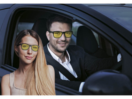 WEDO Lunettes de vision nocturne pour conducteur, avec étui