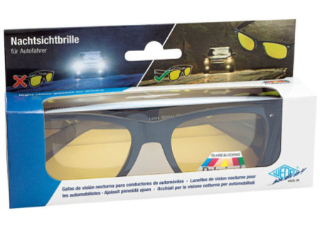 WEDO Lunettes de vision nocturne pour conducteur, avec étui
