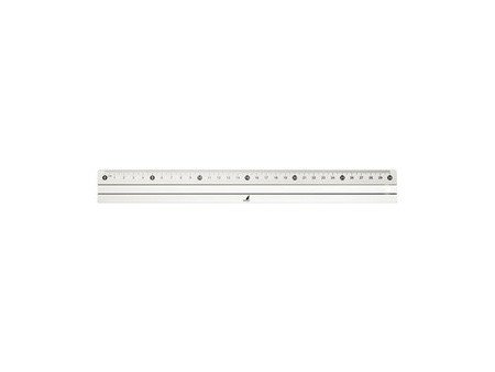 kangaro Règle en métal, en aluminium, 170 mm