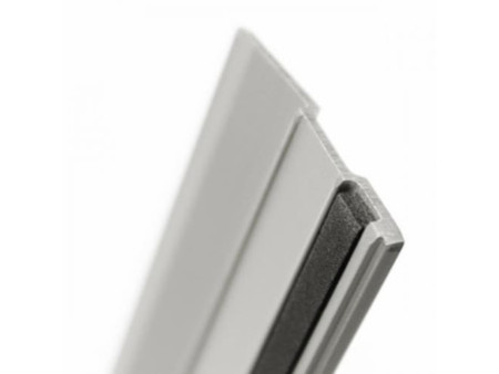 kangaro Règle en métal, en aluminium, 500 mm