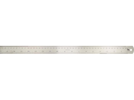 kangaro Règle en métal, inox, 450 mm