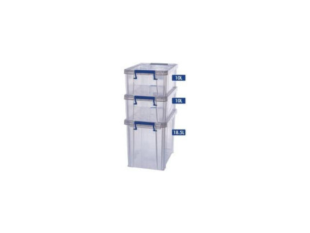 Fellowes Boîte de rangement ProStore Bonus Set 4, set de 3