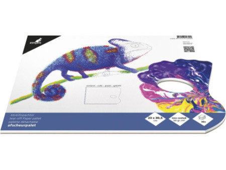kangaro Palette pelable, 36 feuilles, 230 x 305 mm, blanc