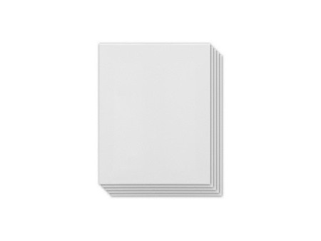 kangaro Toile / panneau entoilé, 200 x 200 mm, blanc