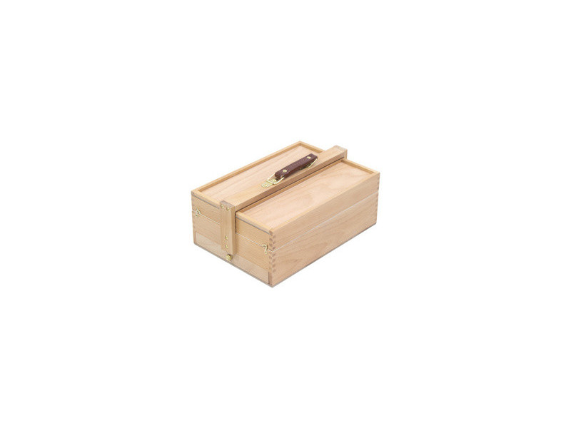 kangaro Boîte à ustensiles d'artiste, 3 niveaux, hêtre