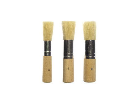 kangaro Set de pinceaux pour pochoir, 3 pièces