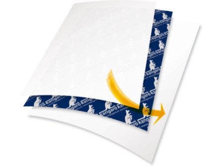 kangaro Papier carbone, A4, 100 feuilles, bleu